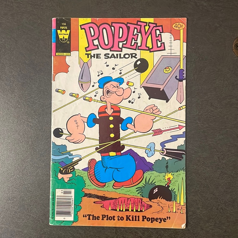 1980 Popeye the Sailor comic book